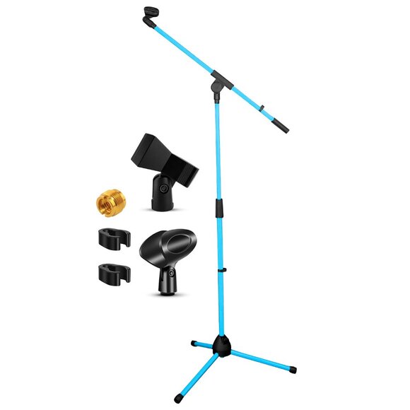 5Core Tripod Mic Stand Adjustable Holder Floor Microphone Boom Arm - Picture 1 of 11